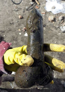 Archeologen vinden oude dildo