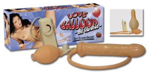 Opblaasbare Dildo, Vibrator & Anaal ballon