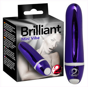 Brilliant Mini Vibe - Bullet Vibrator paars