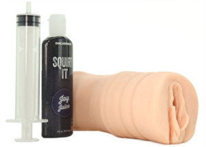 Squirting pussy masturbator