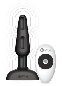 B-Vibe Trio buttplug met draadloze afstandsbediening