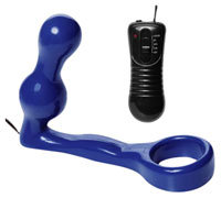 Cockrings met anaalplug