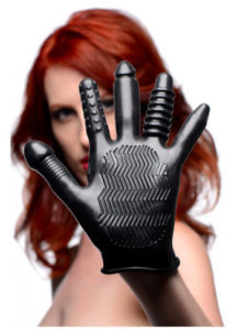 Masturbatie handschoen voor anaal en vaginaal vingeren